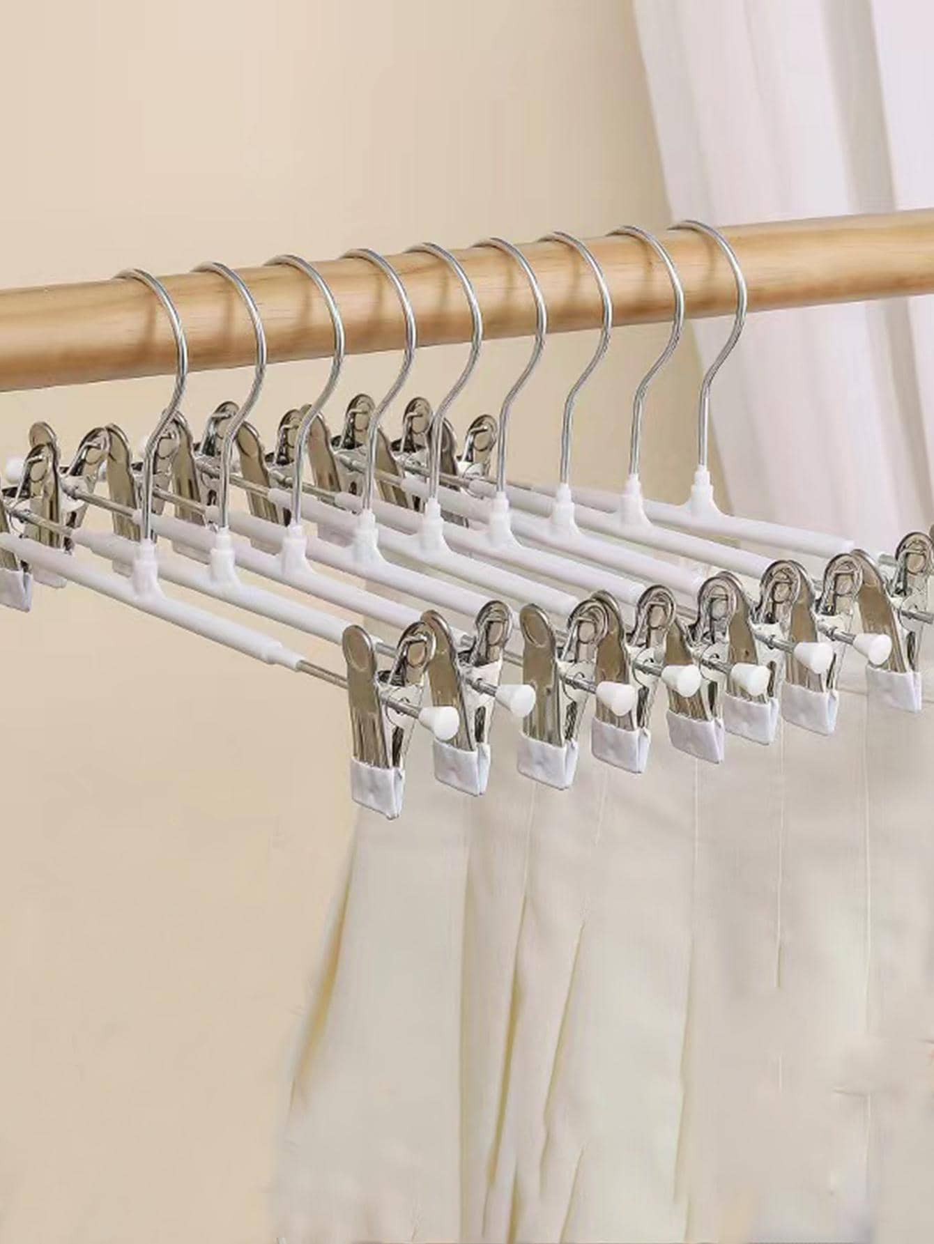 Set 10 móc kẹp quần áo 2 đầu chuyên dụng, đa năng