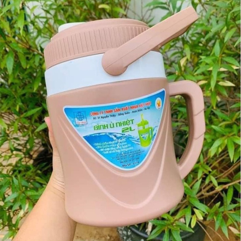 Bình giữ nhiệt dung tích 2L Việt Nhật 0118 tiện lợi