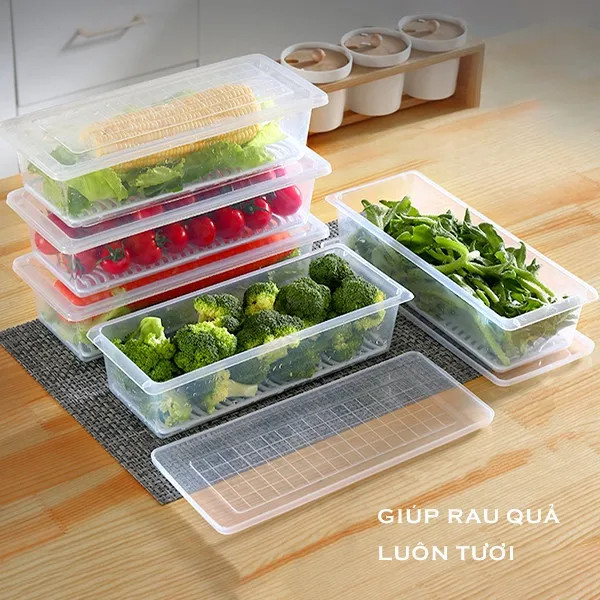 Hộp đựng thực phẩm hoa quả Việt Nhật 6586