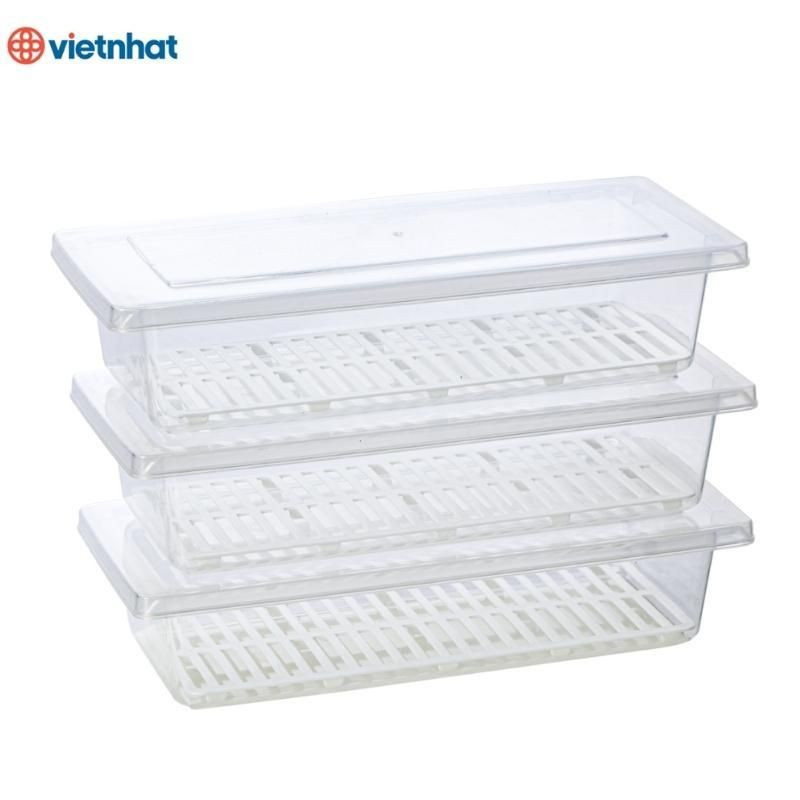 Hộp đựng thực phẩm hoa quả Việt Nhật 6586