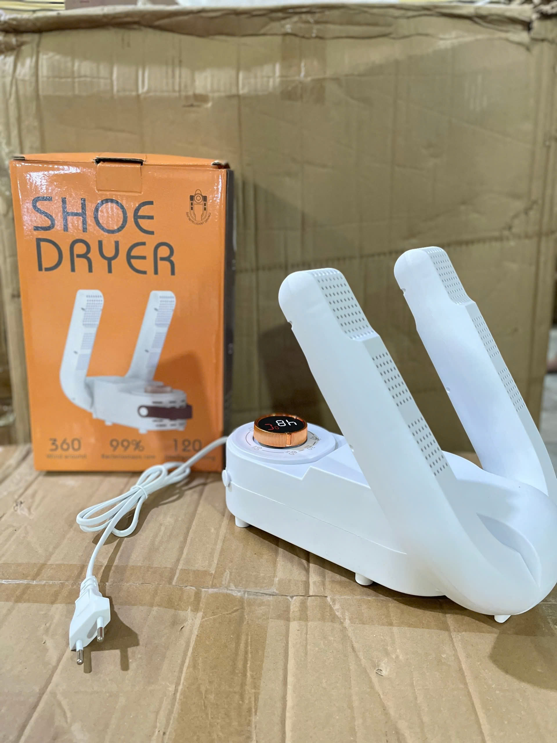 Máy sấy giày khử trùng thông minh bằng tia cực tím