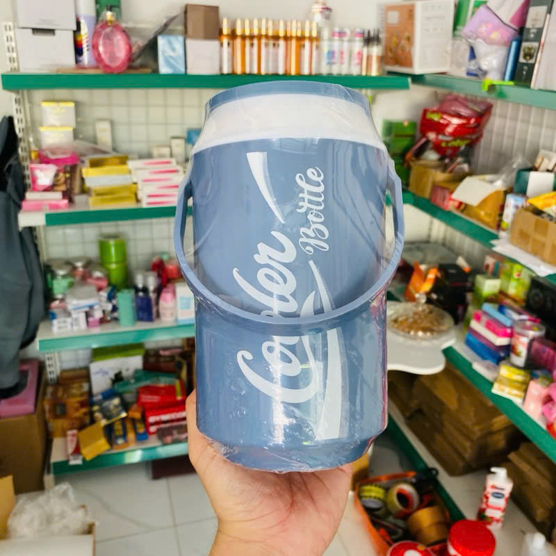 Bình đá Beer 1.5L No.0882 giữ nhiệt có quai xách tiện dụng