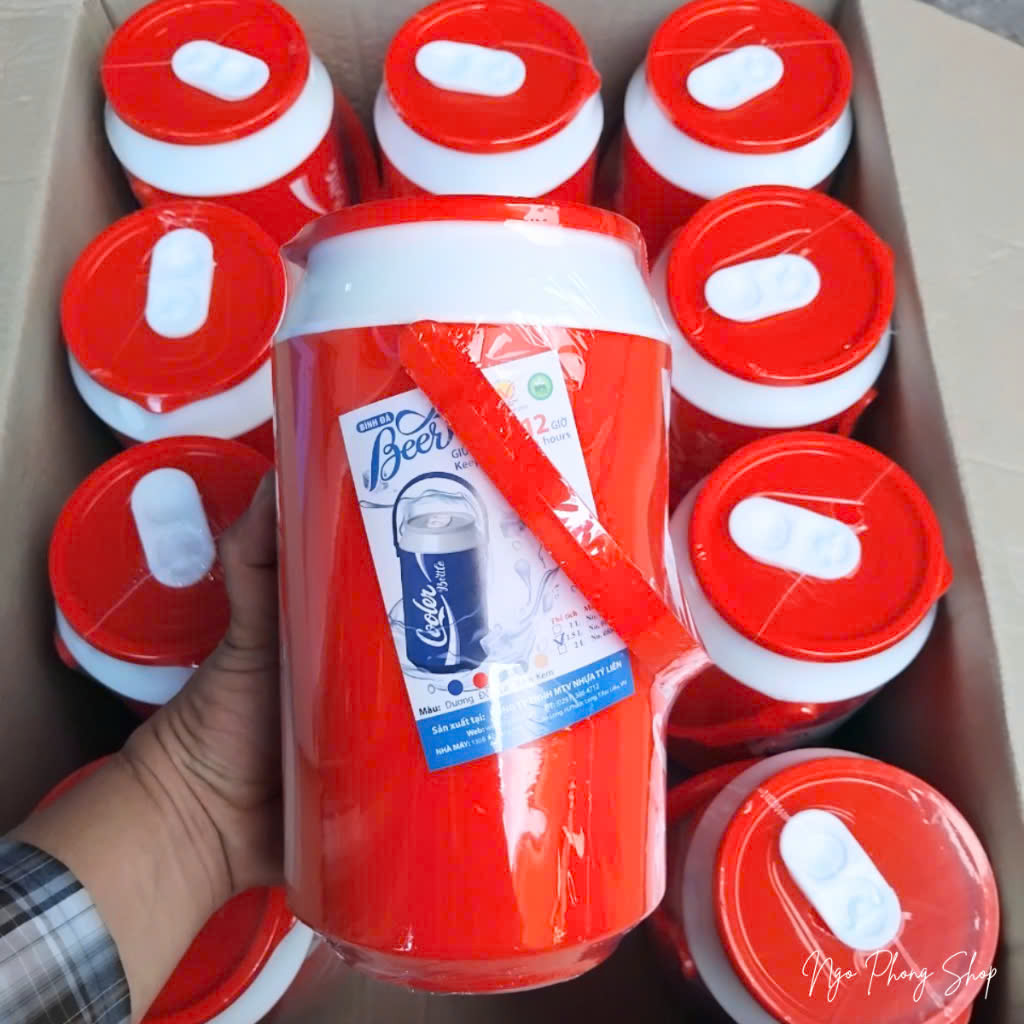 Bình đá Beer 1.5L No.0882 giữ nhiệt có quai xách tiện dụng