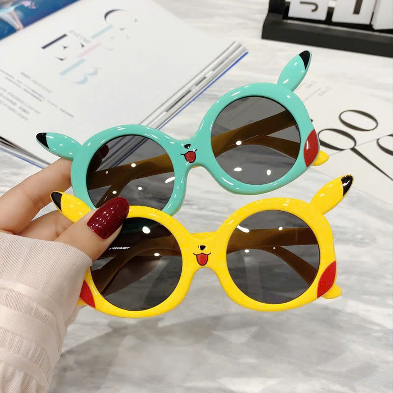 Kính mát hình Pikachu đáng yêu chống tia cực tím cho bé