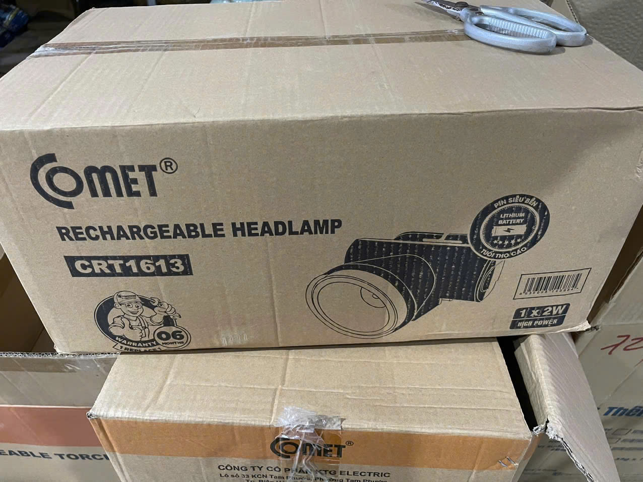 Đèn pin đội đầu led Comet - CRT1613