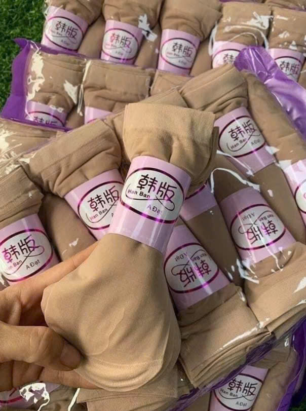 Set 10 đôi tất da chân Hàn Quốc Siêu dai