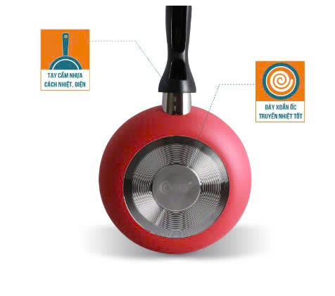 Chảo chống dính 20cm Comet Ceramic CH10-20G