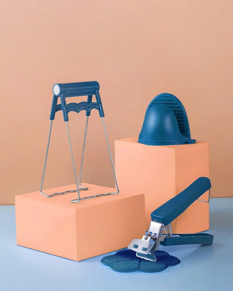 Bộ dụng cụ gắp đồ nóng chuyên dụng 4 chi tiết