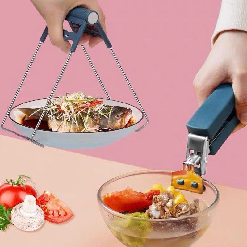 Bộ dụng cụ gắp đồ nóng chuyên dụng 4 chi tiết