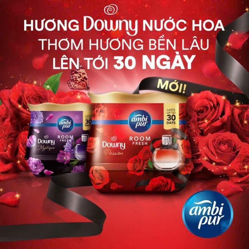 Sáp Thơm Phòng Downy Ambi Pur 180gr nội địa Thái Lan