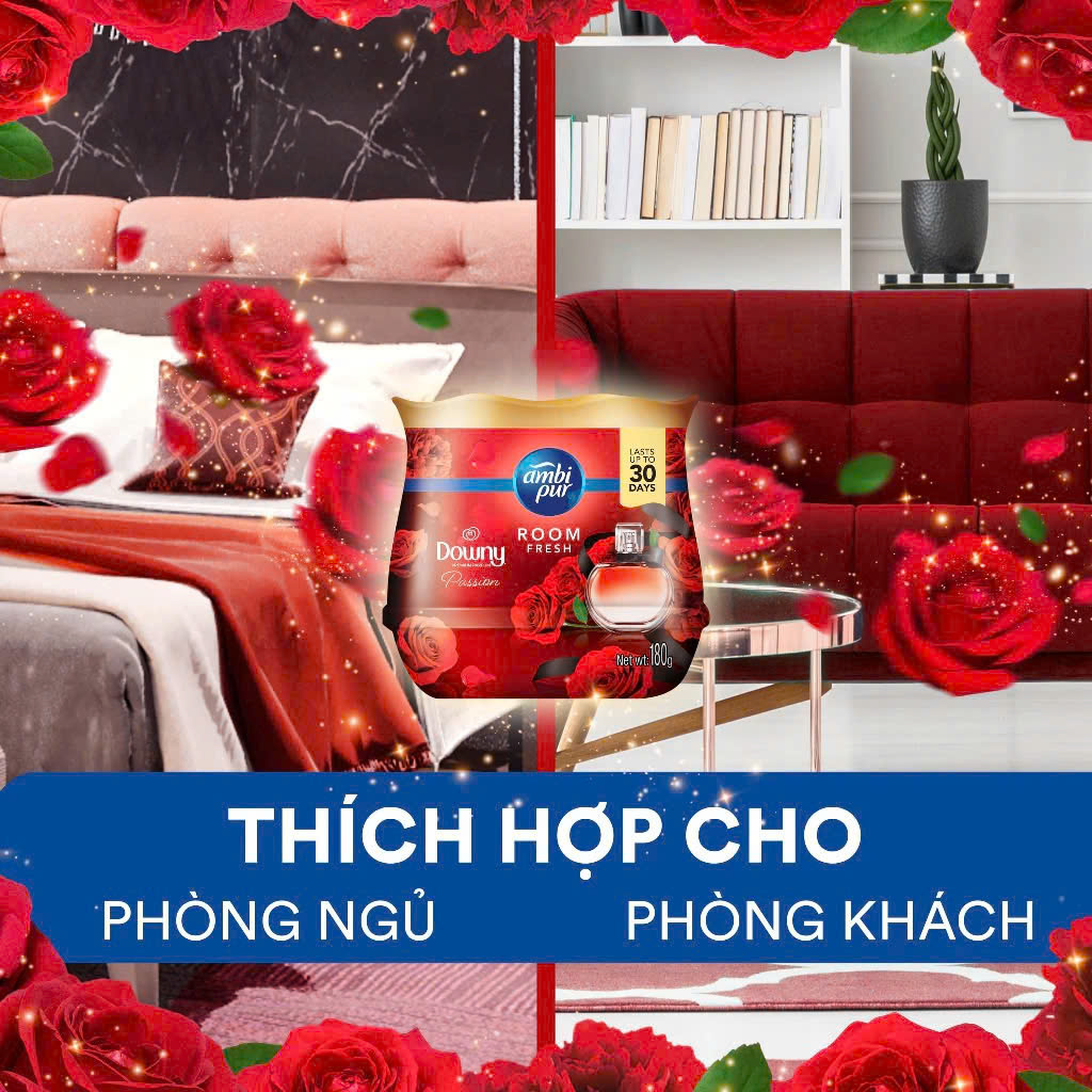 Sáp Thơm Phòng Downy Ambi Pur 180gr nội địa Thái Lan