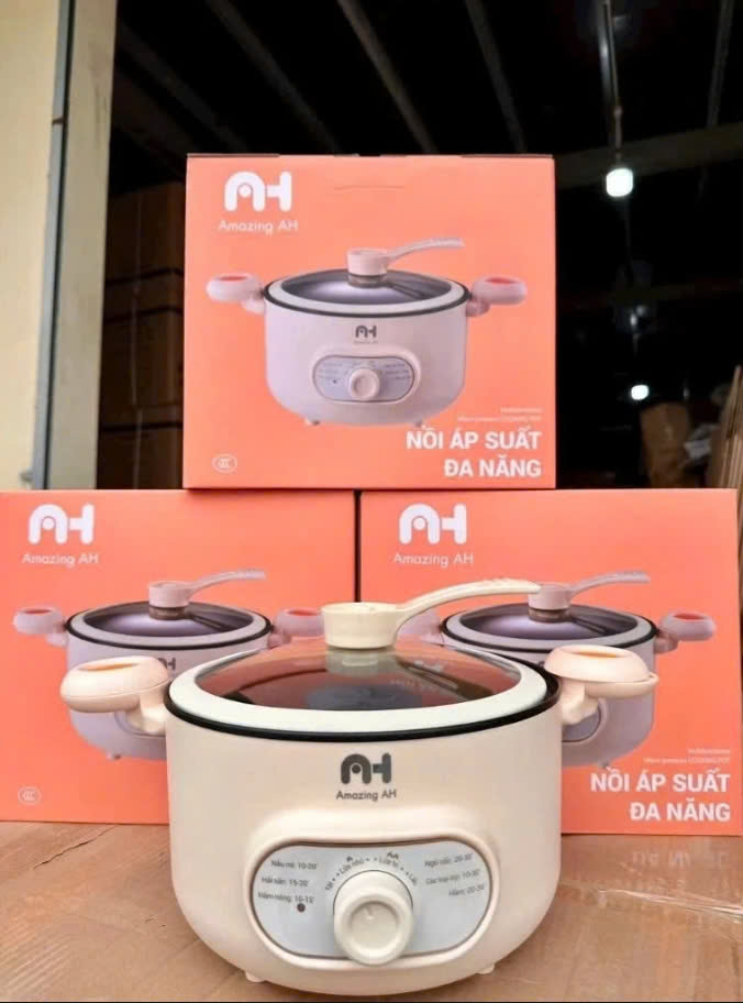 Nồi Áp Suất Đa Năng AMAZING AH Cao Cấp 6in1 Tiện Lợi X604