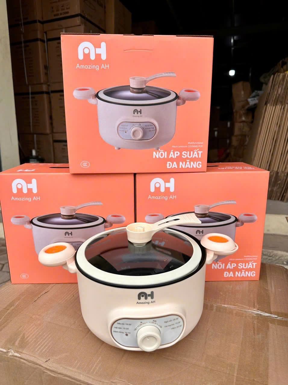 Nồi Áp Suất Đa Năng AMAZING AH Cao Cấp 6in1 Tiện Lợi X604