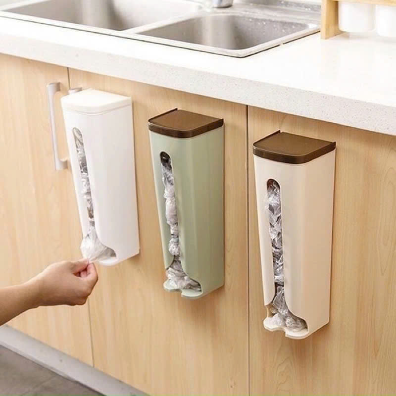 Hộp đựng túi nilon dán tường tiện lợi