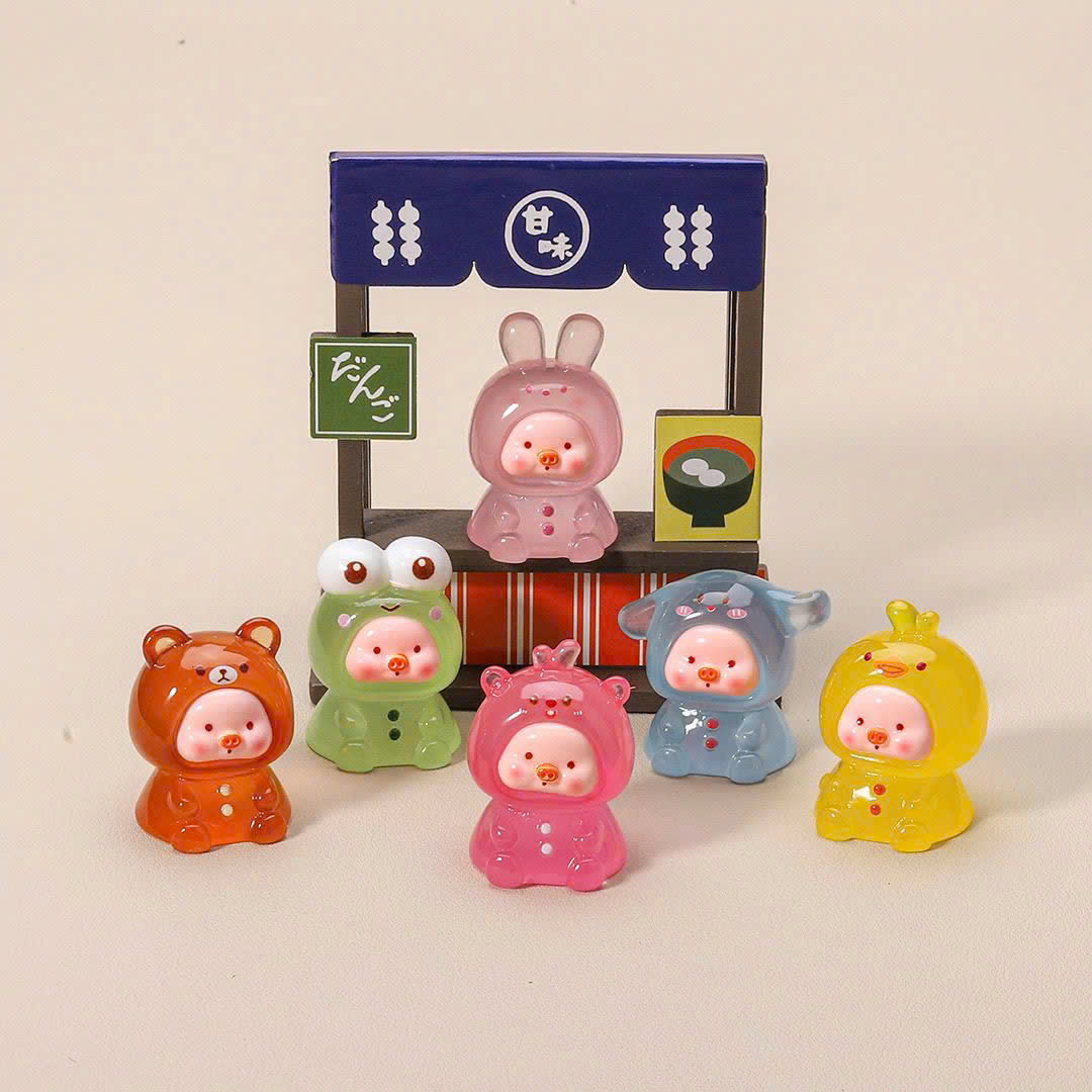 Set 10 Túi Mù Heo Phát Sáng Đáng Yêu