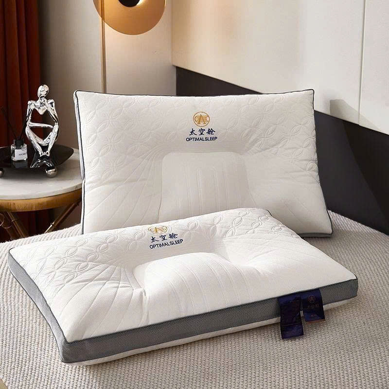 Gối ngủ massage 3D kim cương chống đau mỏi vai gáy