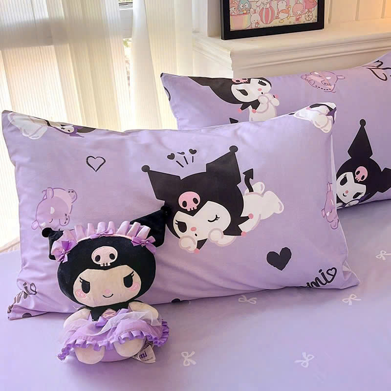 Cặp gối cotton hình Kuromi dễ thương siêu hot