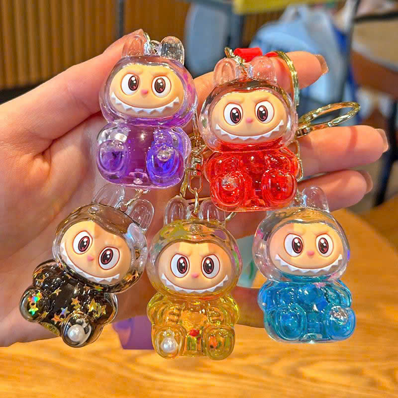 Set 5 túi mù Móc Khoá Labubu Nước dễ thương