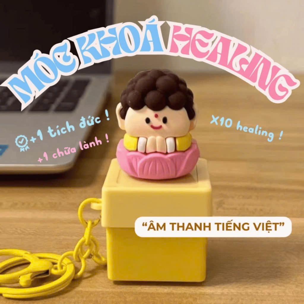 Móc khoá tịnh tâm Tiếng Việt