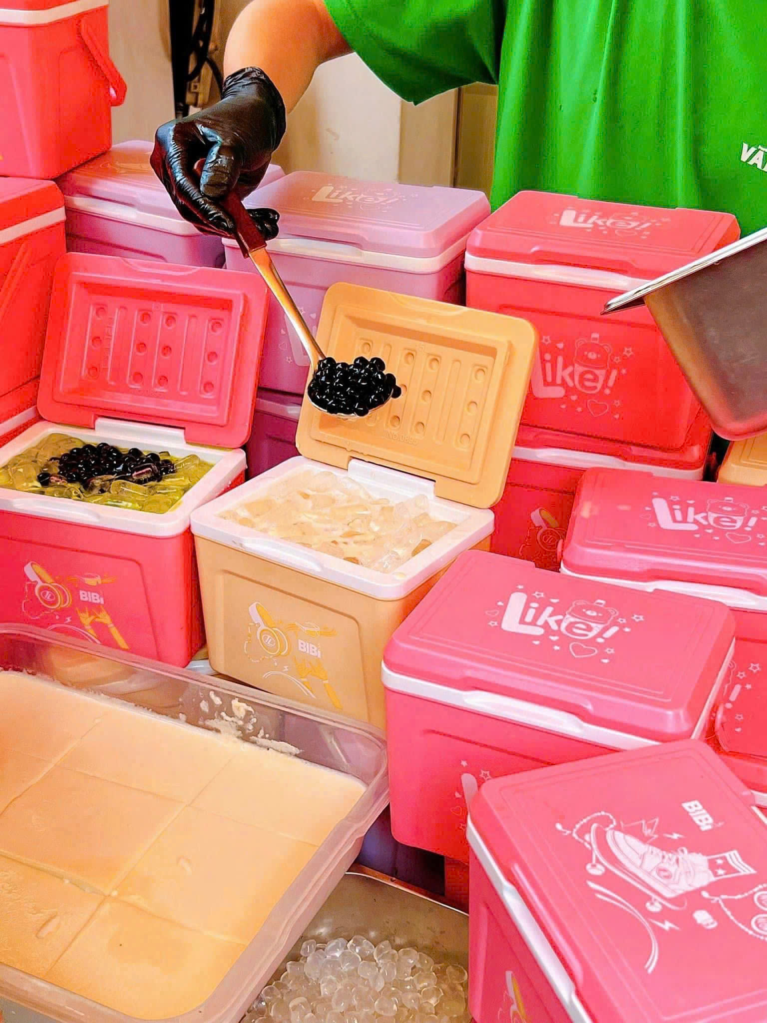 Thùng đá vuông mini 1.5L nhỏ gọn tiện dụng BiBi No.0895