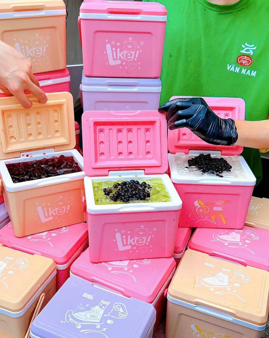 Thùng đá vuông mini 1.5L nhỏ gọn tiện dụng BiBi No.0895