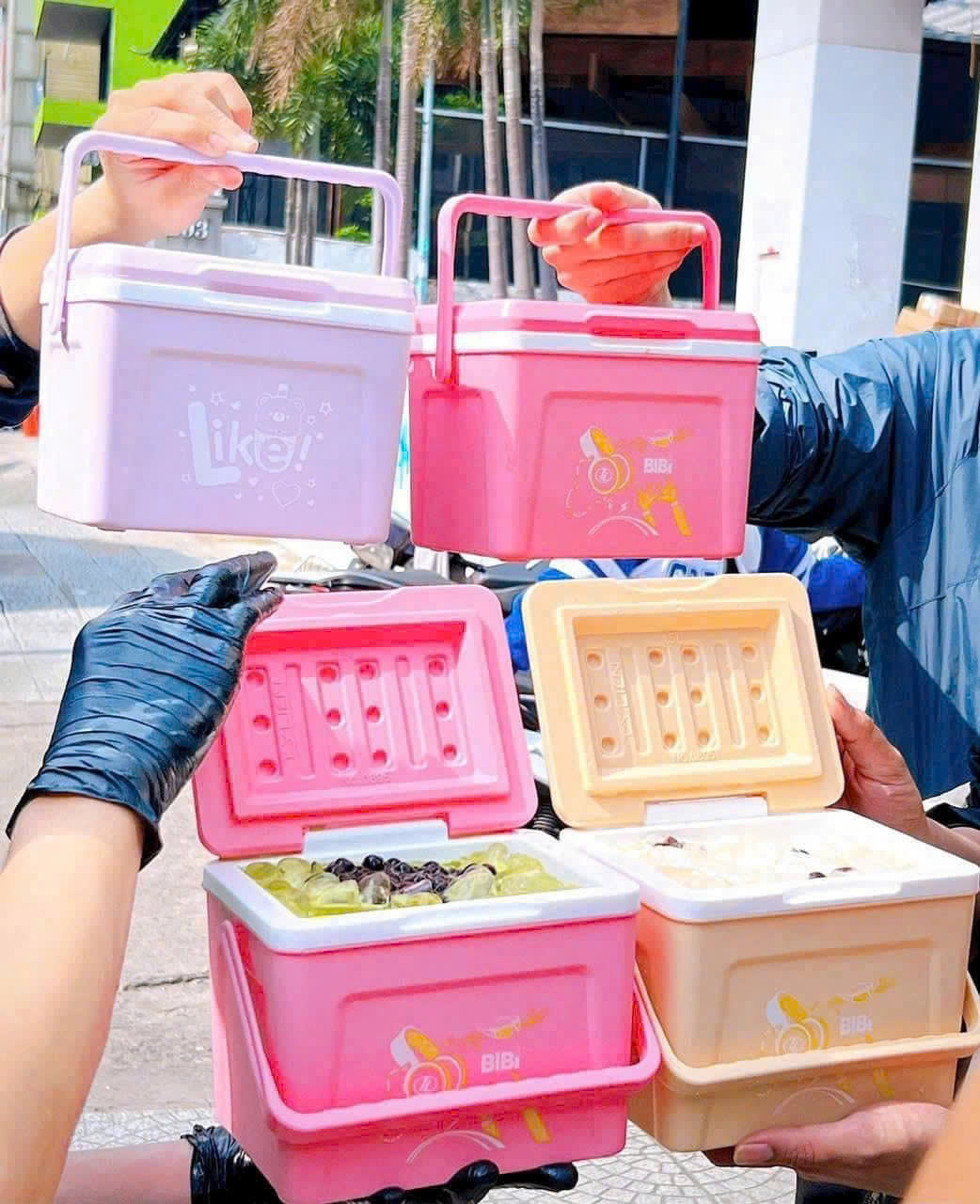 Thùng đá vuông mini 1.5L nhỏ gọn tiện dụng BiBi No.0895