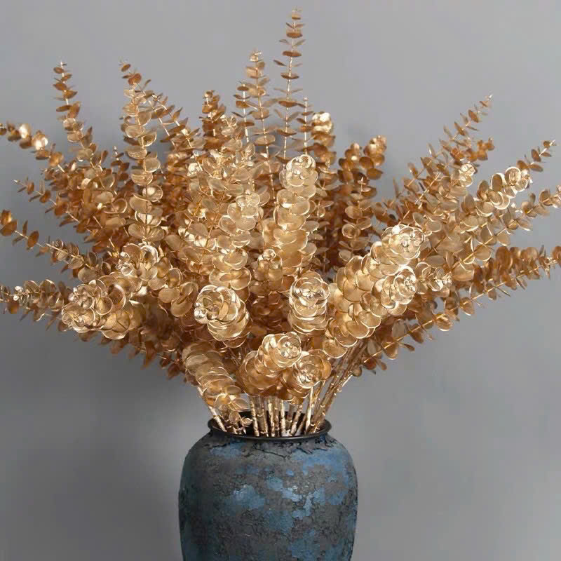 Cành táo nhánh vàng trang trí Tết