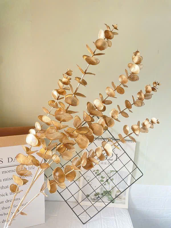 Cành táo nhánh vàng trang trí Tết