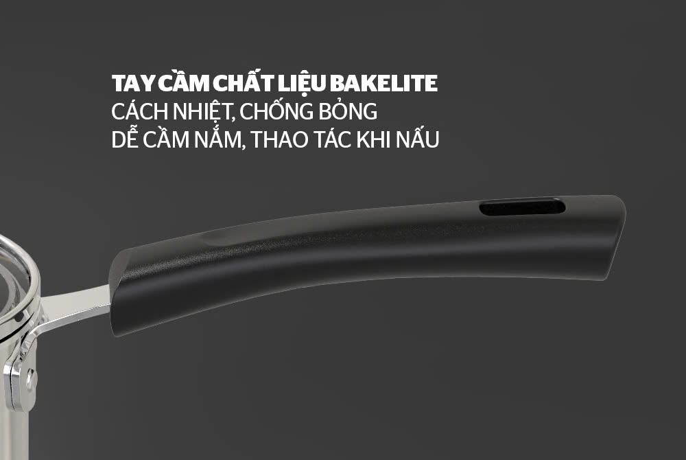 Quánh inox 3 đáy Sunhouse SHG300-14