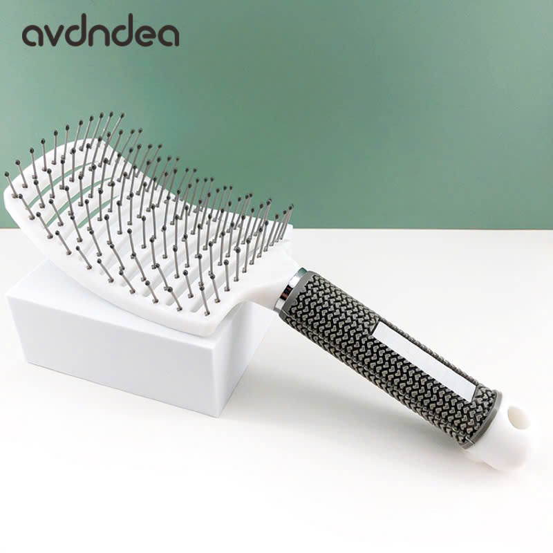 Lược bán nguyệt gỡ rối chải phồng tóc hiệu quả