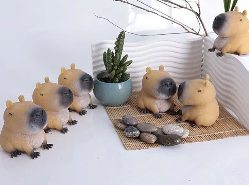Đồ chơi nắn bóp đàn hồi Capybara dễ thương