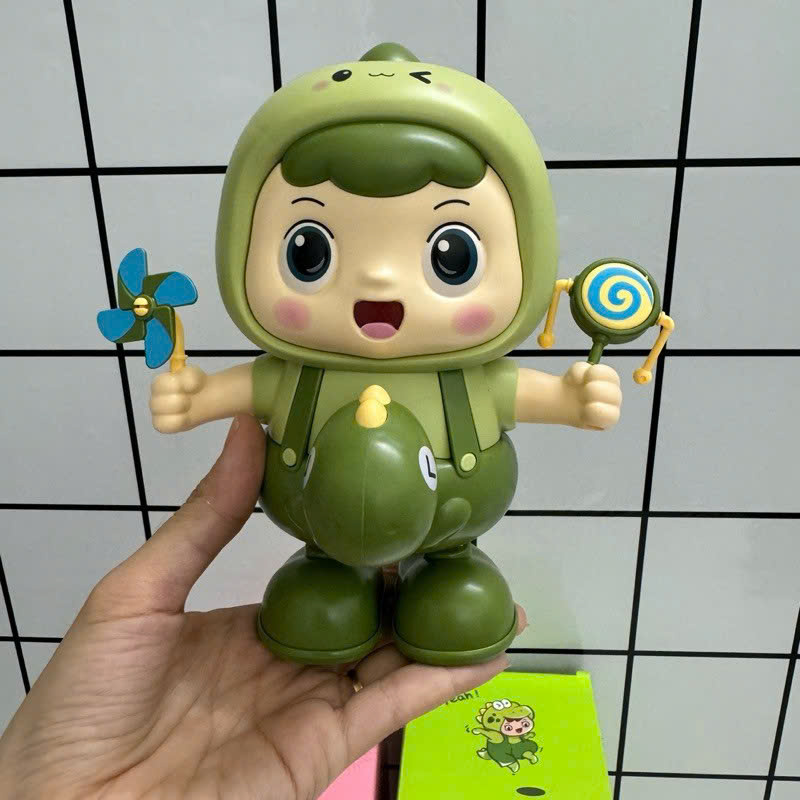 Đồ chơi âm nhạc em bé rồng nhảy múa phát sáng dễ thương