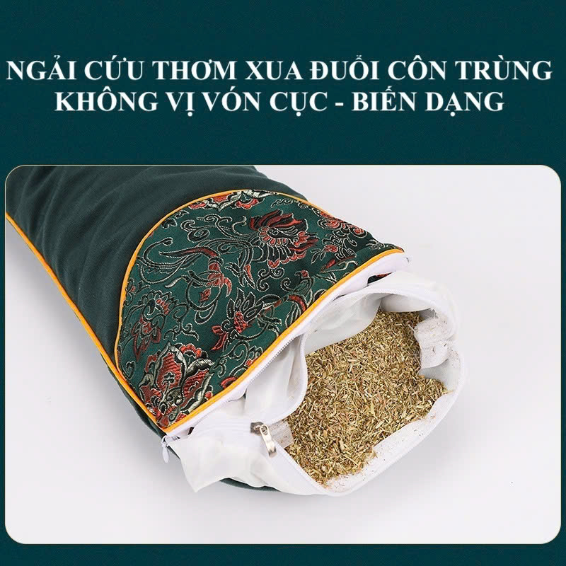 Gối điện ngải cứu Trung Hoa thảo mộc dưỡng sinh