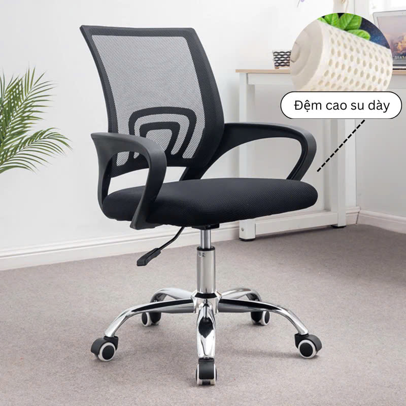 Ghế xoay văn phòng có lưng lưới cao cấp