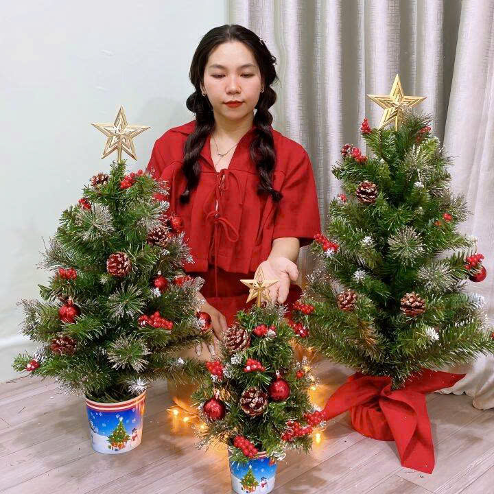 Cây thông Noel để bàn trang trí 40cm