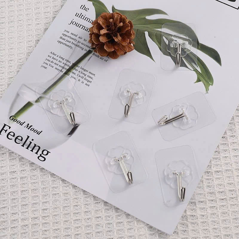 Vỉ 6 móc dán tường đa năng