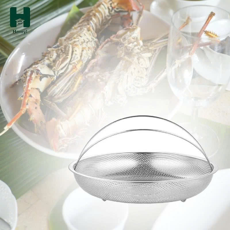 Giỏ hấp thức ăn có tay cầm bằng thép không gỉ