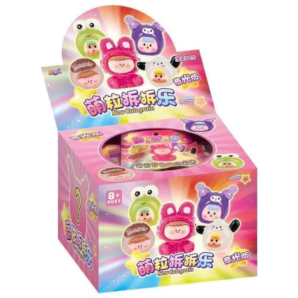 Hộp 32 túi mù hoạt hình dễ thương full box