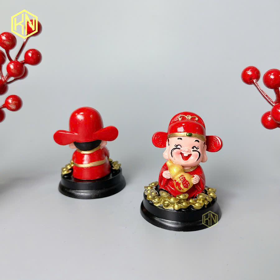 Ông ngũ phúc ngồi trên vàng thỏi