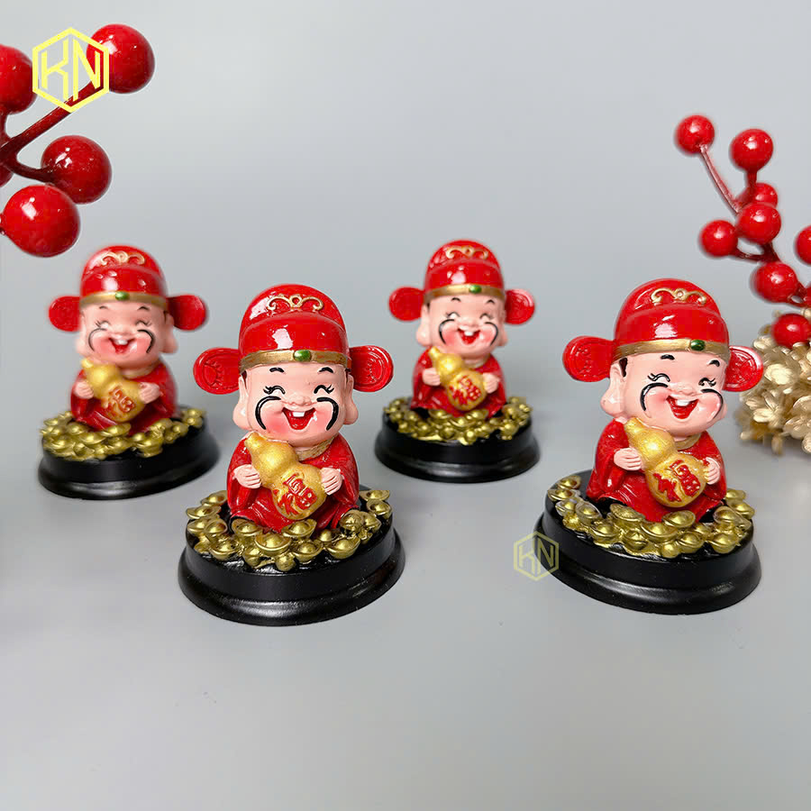 Ông ngũ phúc ngồi trên vàng thỏi