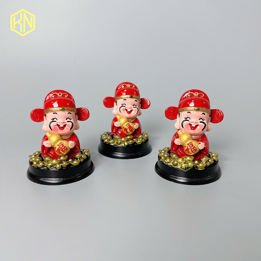 Ông ngũ phúc ngồi trên vàng thỏi