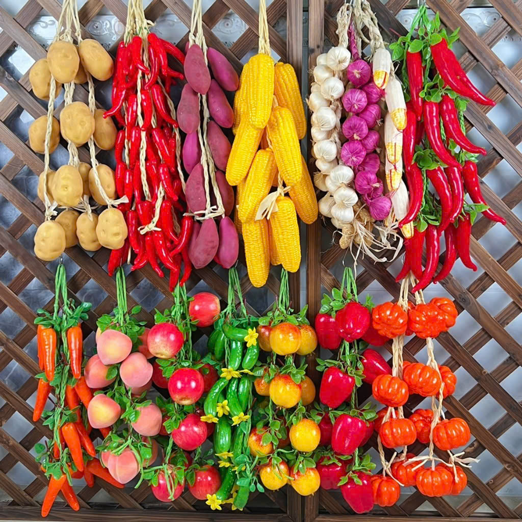 Dây nông sản decor trang trí Tết