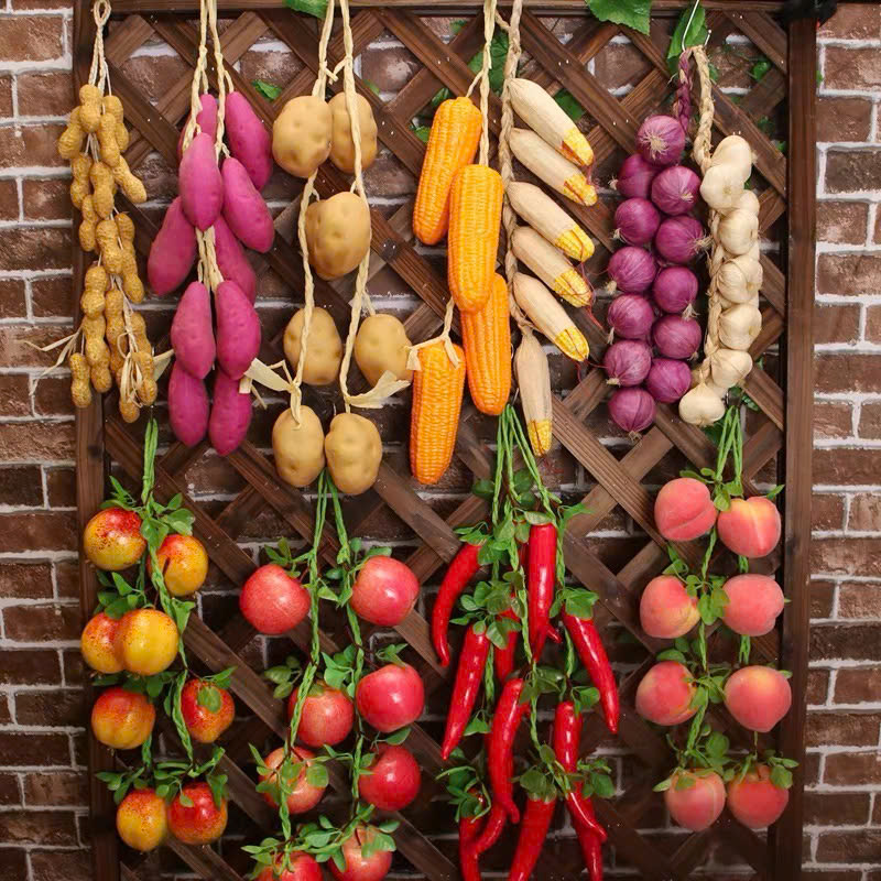 Dây nông sản decor trang trí Tết