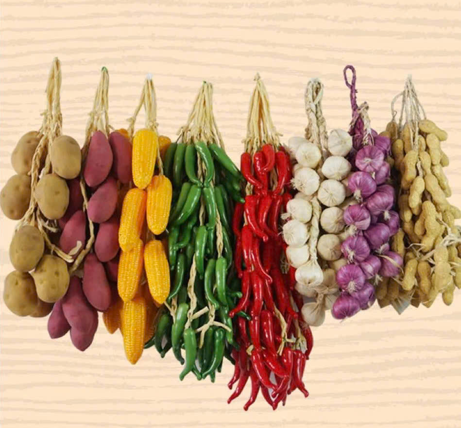 Dây nông sản decor trang trí Tết