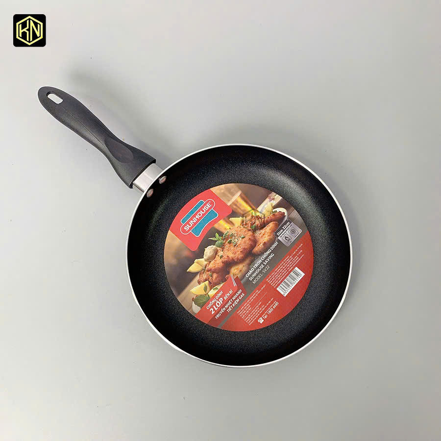 Chảo trơn chống dính Sunhouse Saving 22cm