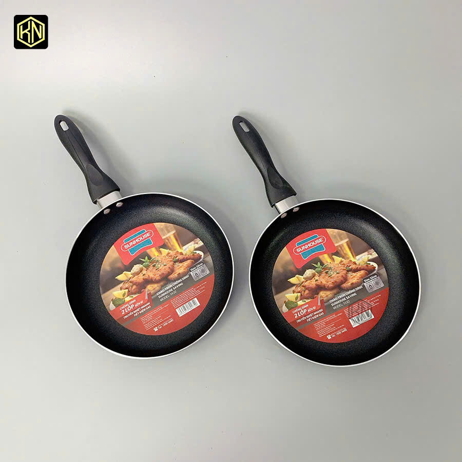 Chảo trơn chống dính Sunhouse Saving 22cm