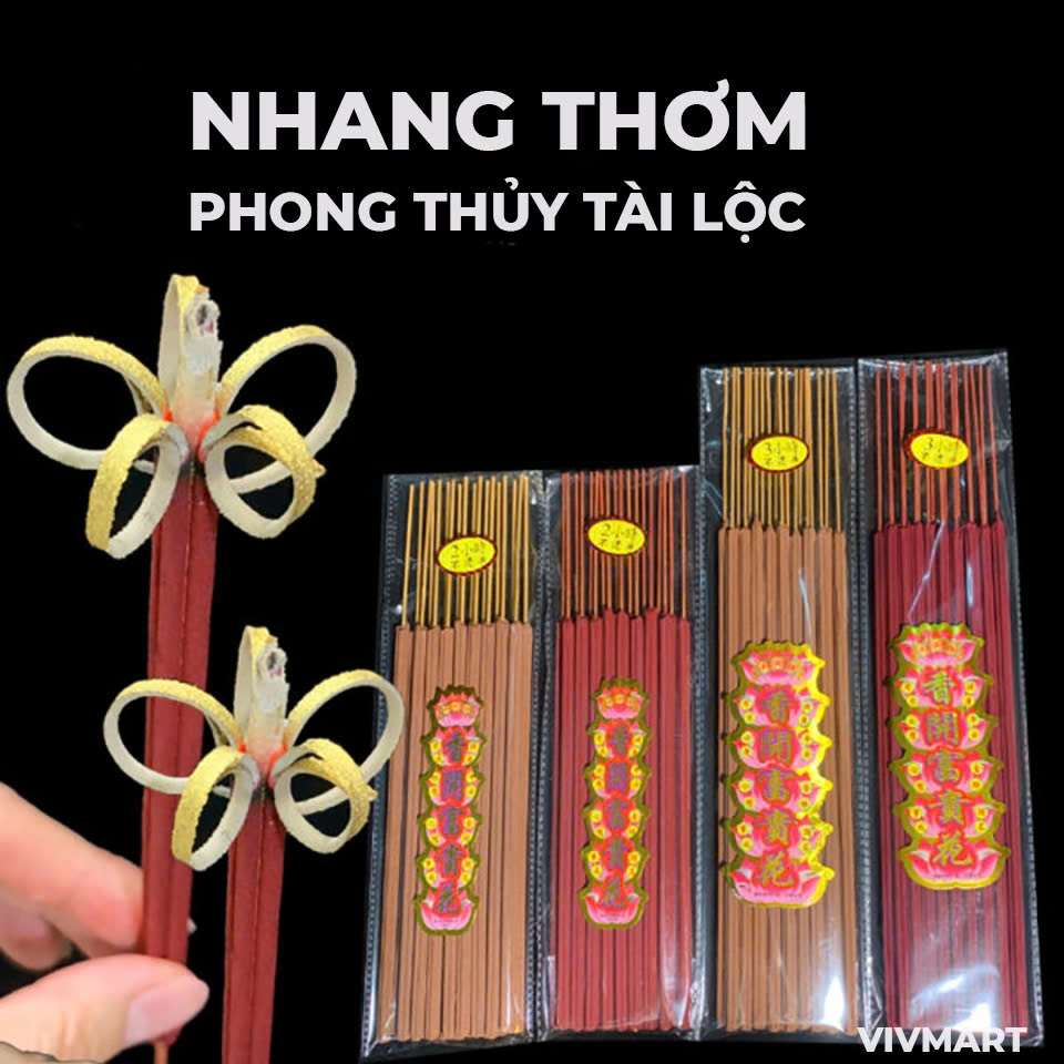 Nhang nở hoa mai 5 cánh siêu thơm thu hút tài lộc
