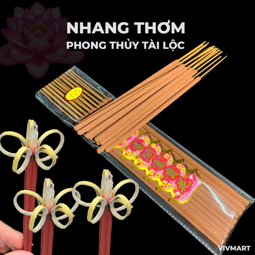 Nhang nở hoa mai 5 cánh siêu thơm thu hút tài lộc