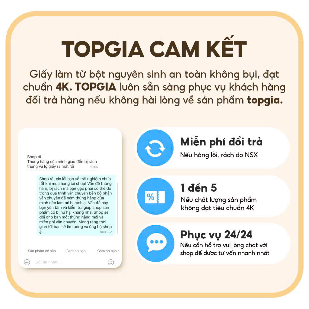 Thùng 10 bịch khăn giấy rút chó mèo Topgia