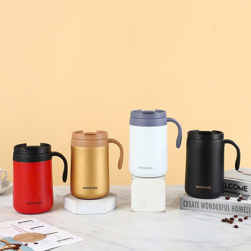 Ca giữ nhiệt có nắp Hot&Cool inox 304 500ml